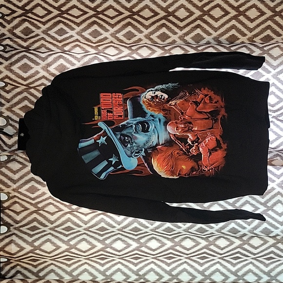 Terror Threads House Of 1000 Corpses "Howdy Folks" Zip Up Hoodie - Picture 4 of 7